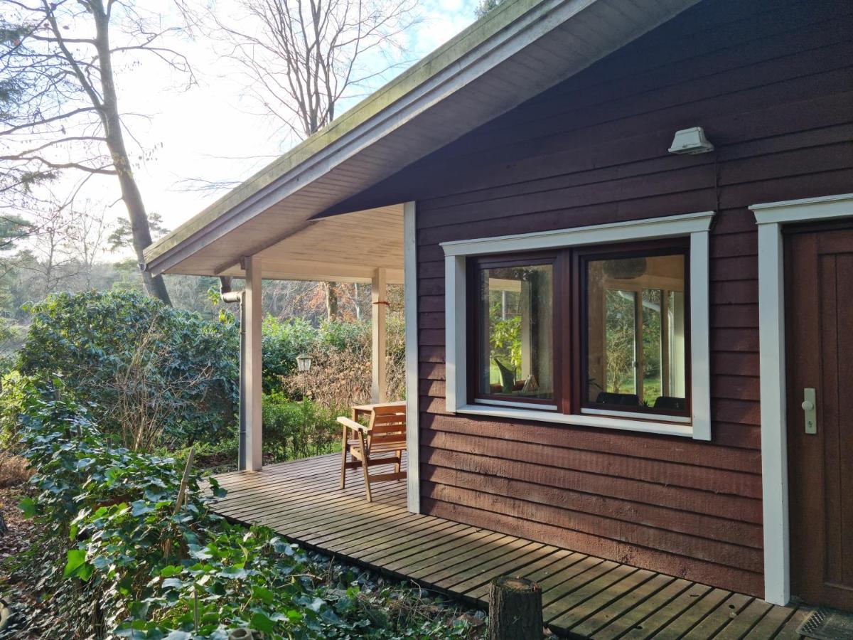 Waldhaus Doetlingen Ferienhaus Im Naturpark Esterno foto