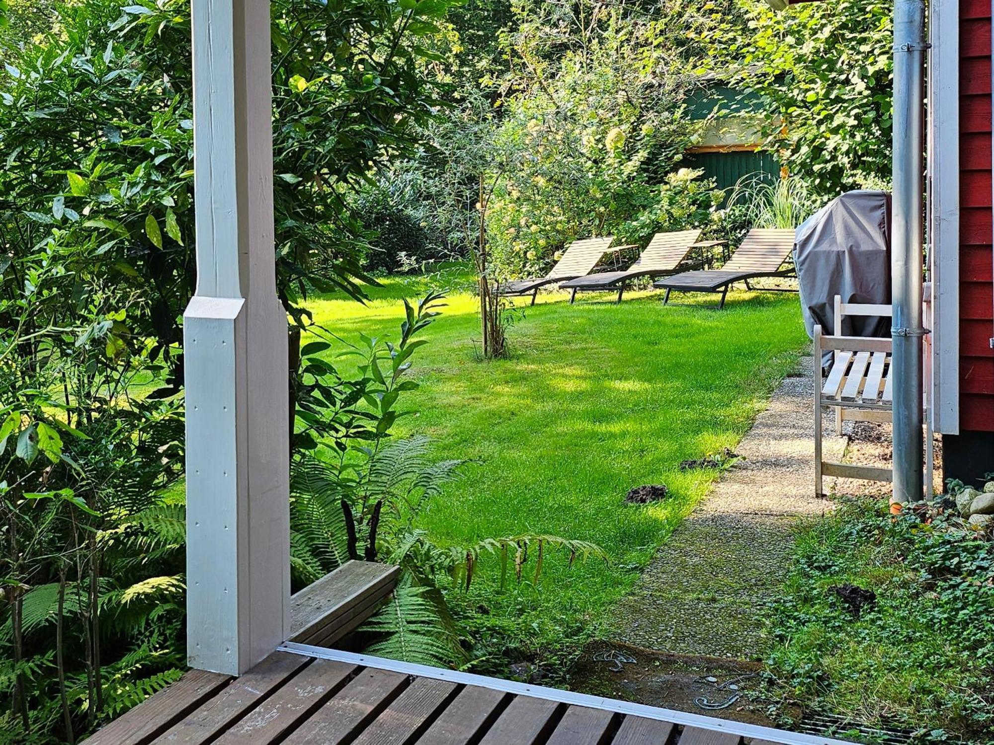 Waldhaus Doetlingen Ferienhaus Im Naturpark Esterno foto